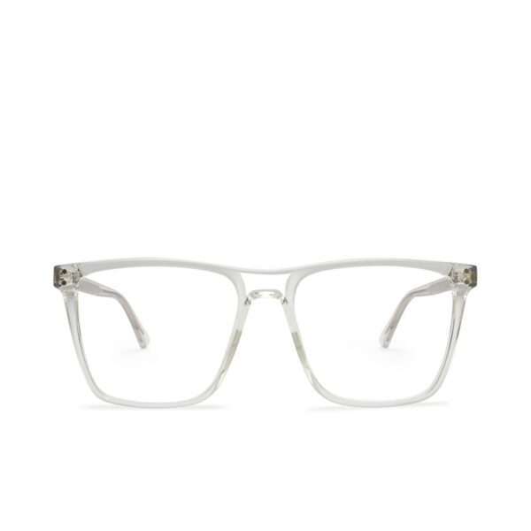Eyenic Hopper Wayfarer Eyeglasses - Crystal