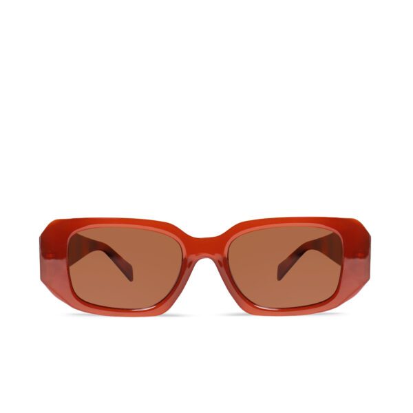 Airman Rectangular Polarized Sunglasses Brown